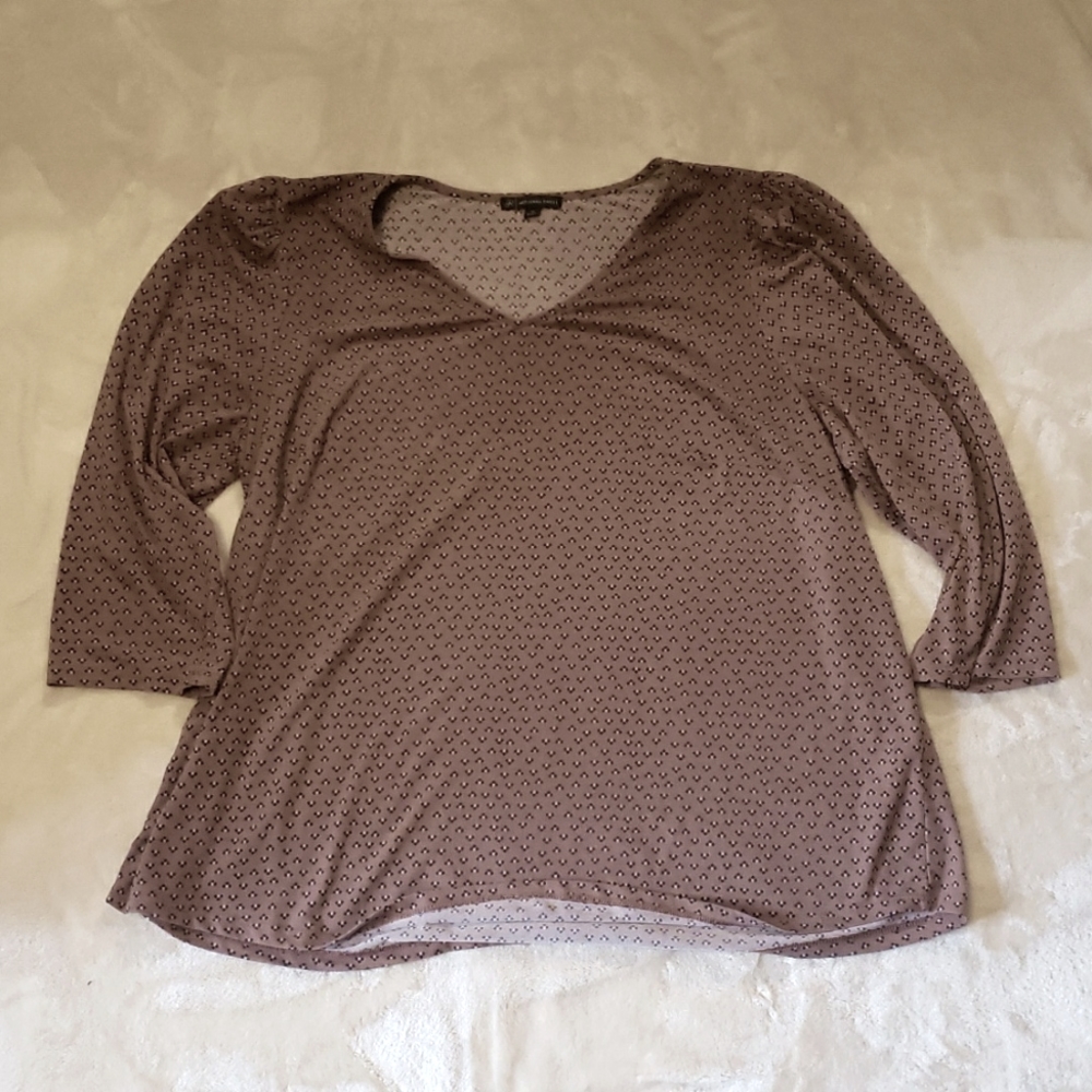 Adrianna Papell 3/4 sleeve top